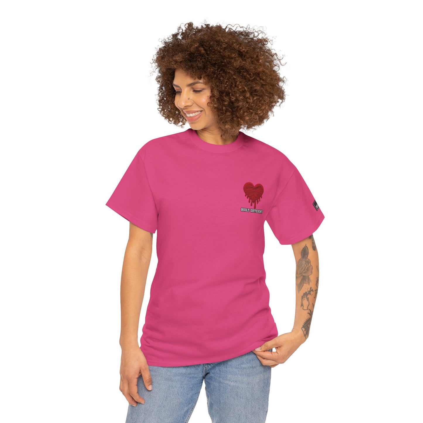 HOLF x Built Different Dripping Heart Tee