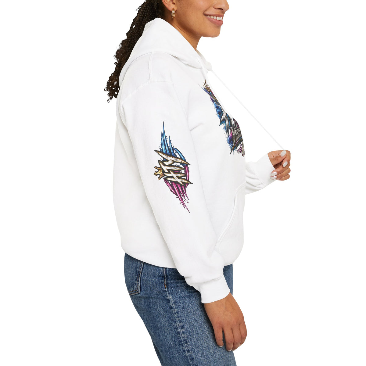 HigherThanYesterday x “Crowned Progress” Pullover Hoodie