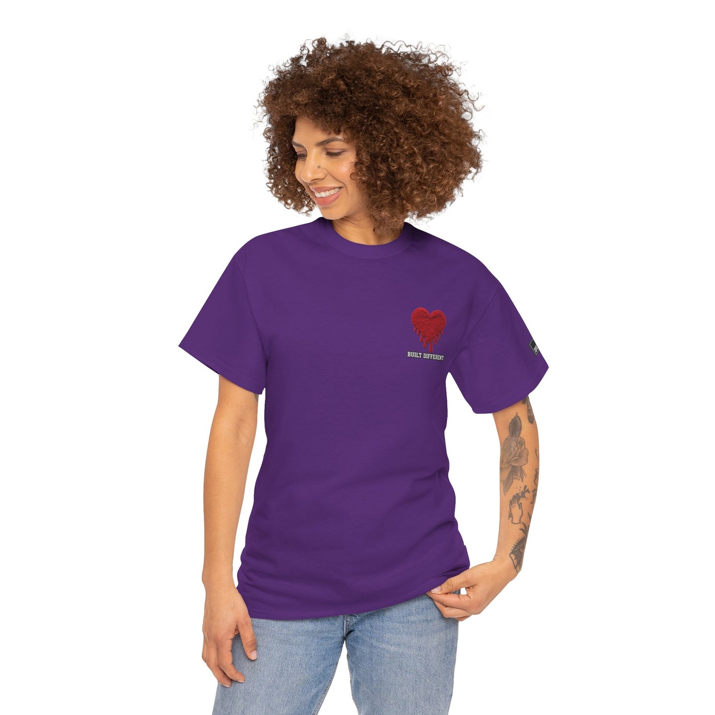 HOLF x Built Different Dripping Heart Tee