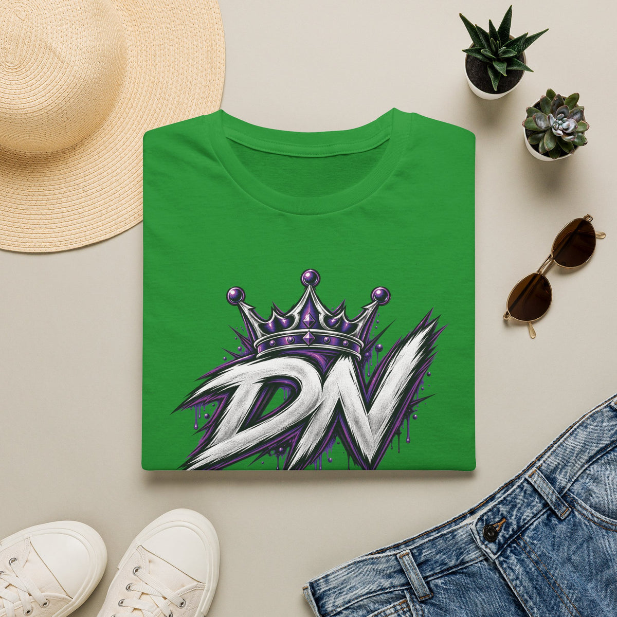 DN Crown x Thorned Heart Graphic T-Shirt