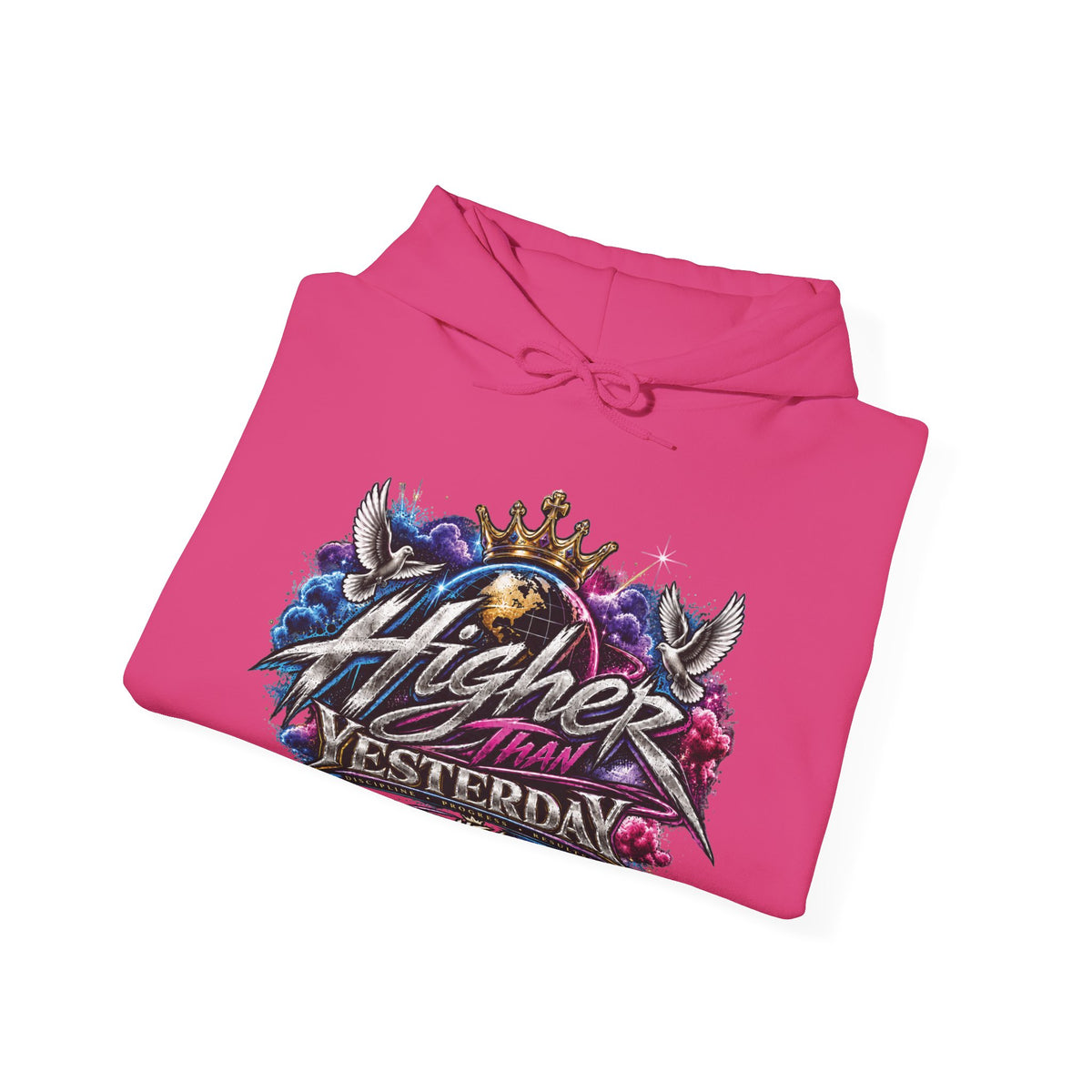 HigherThanYesterday x “Crowned Progress” Pullover Hoodie