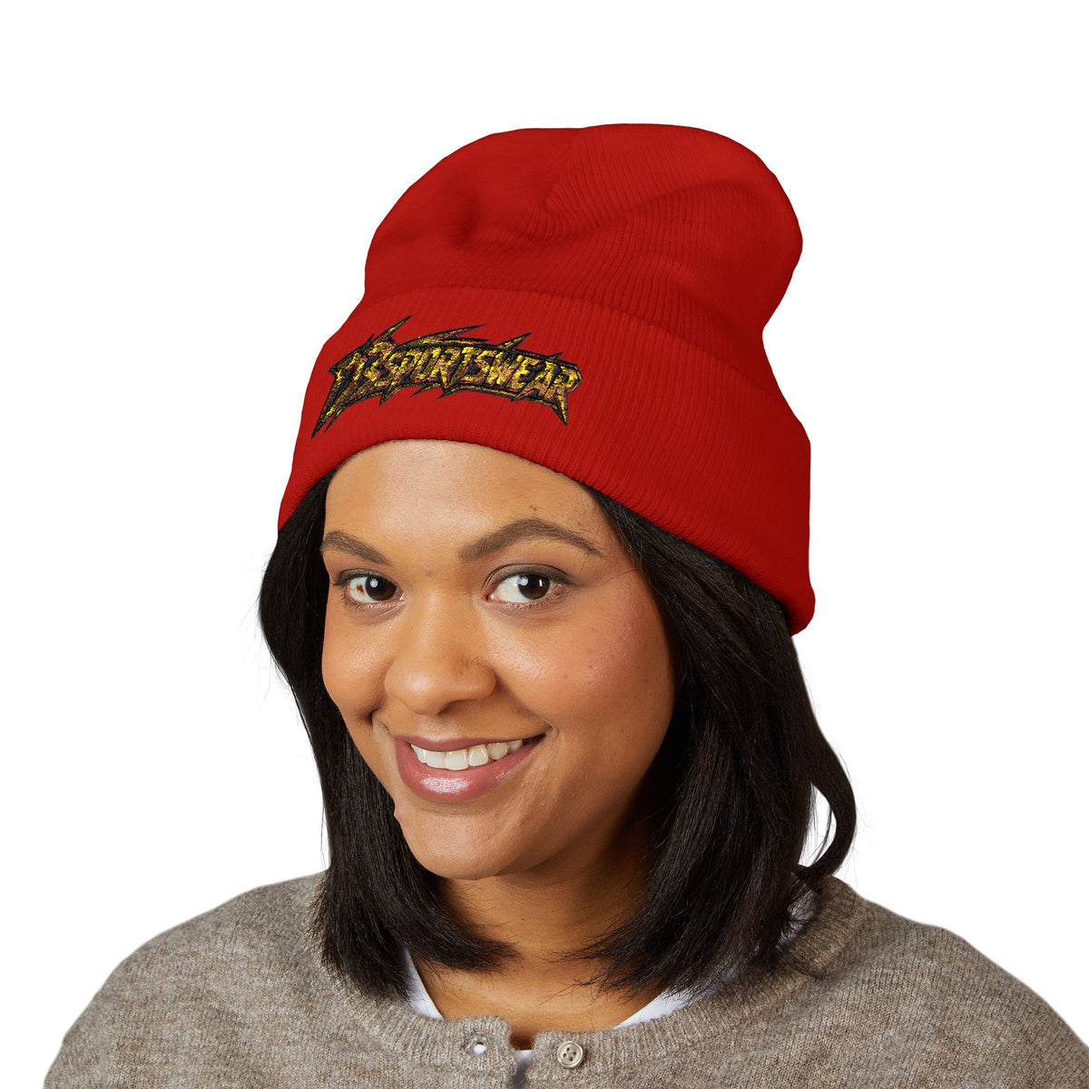 DBSportswear x Embroidered Graphic Cuffed Beanie