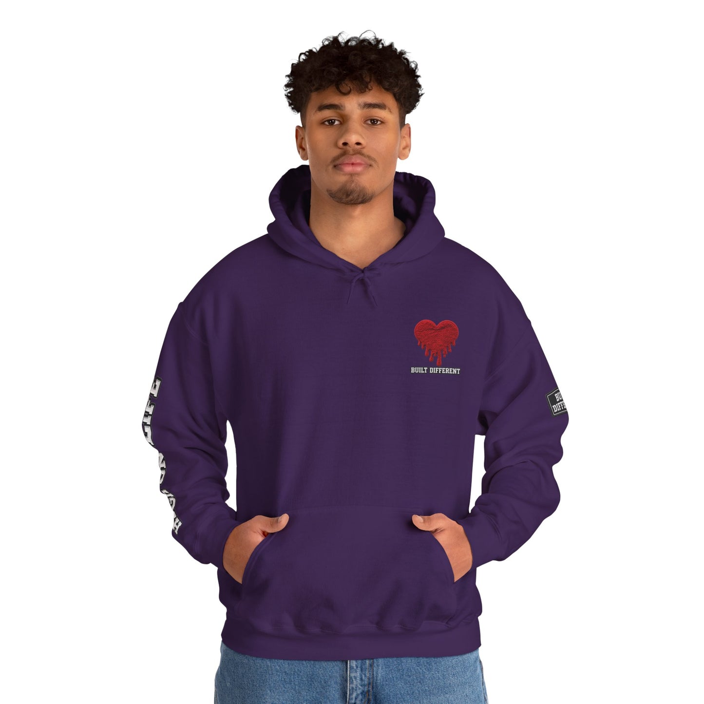 BuiltDifferent x HighOnLife x Dripping Heart Hoodie