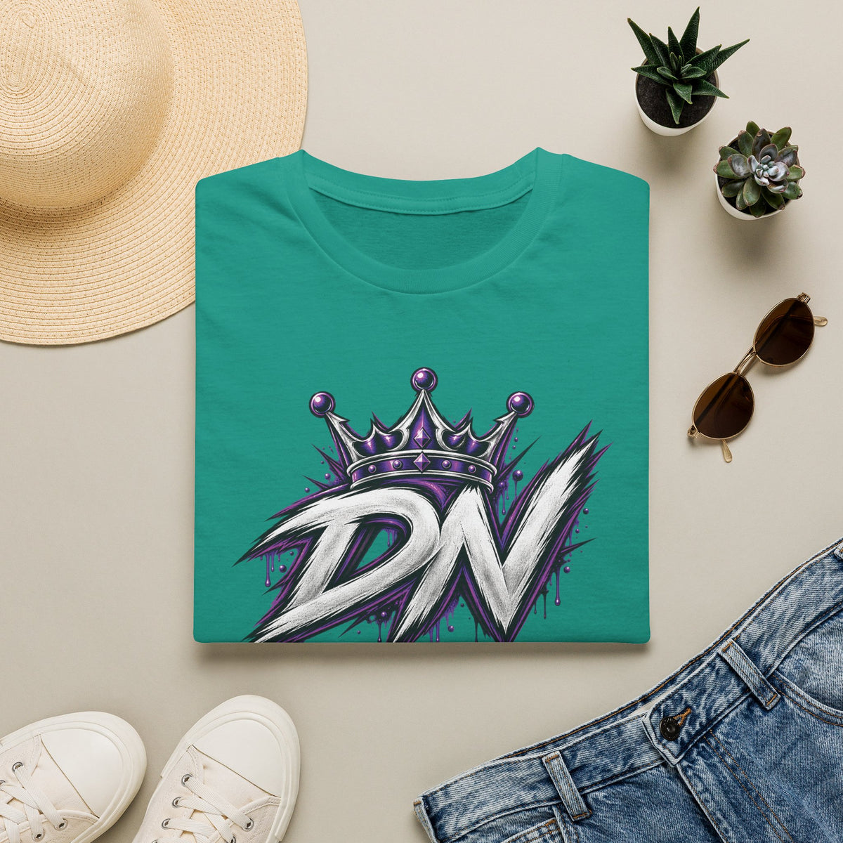 DN Crown x Thorned Heart Graphic T-Shirt
