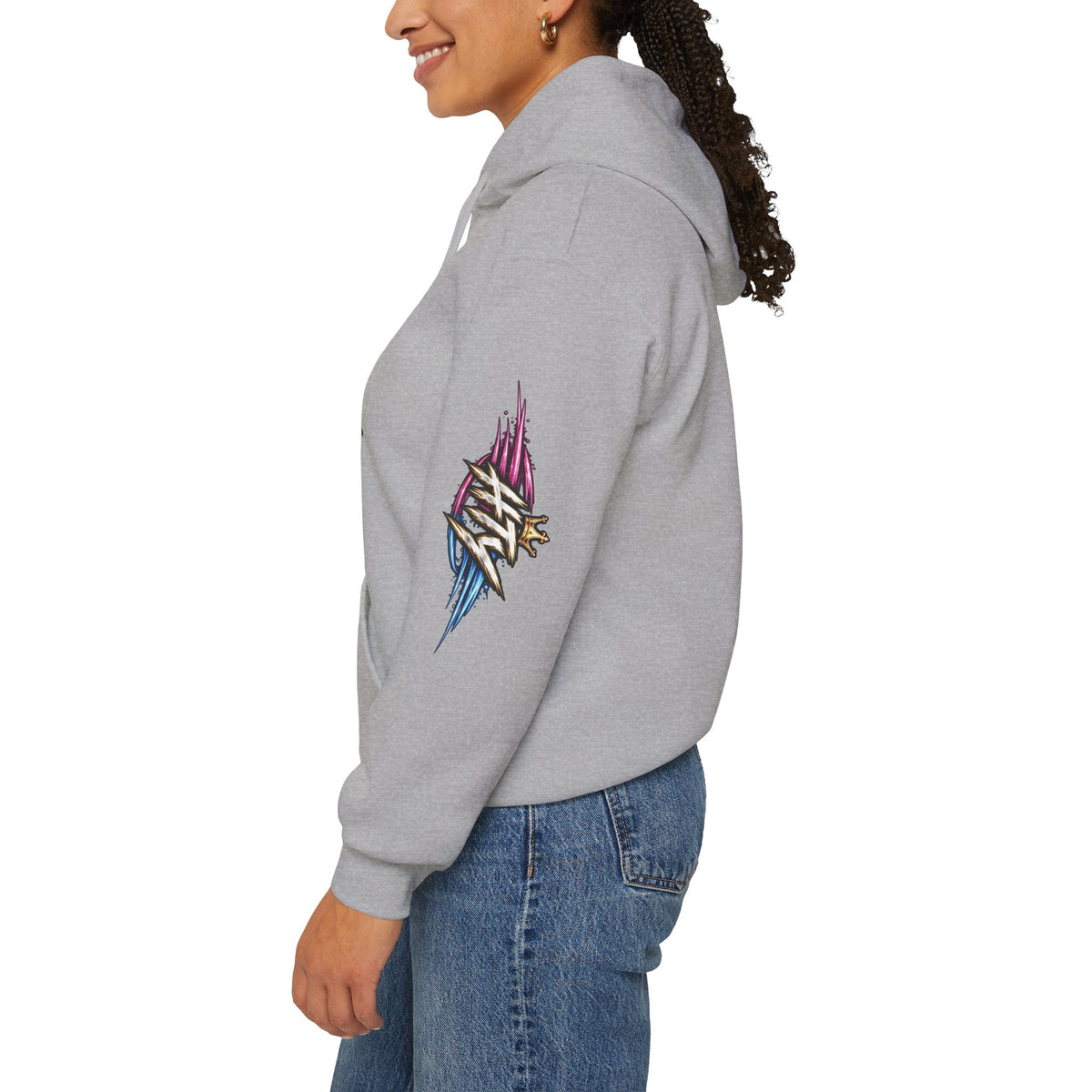 HigherThanYesterday x “Crowned Progress” Pullover Hoodie