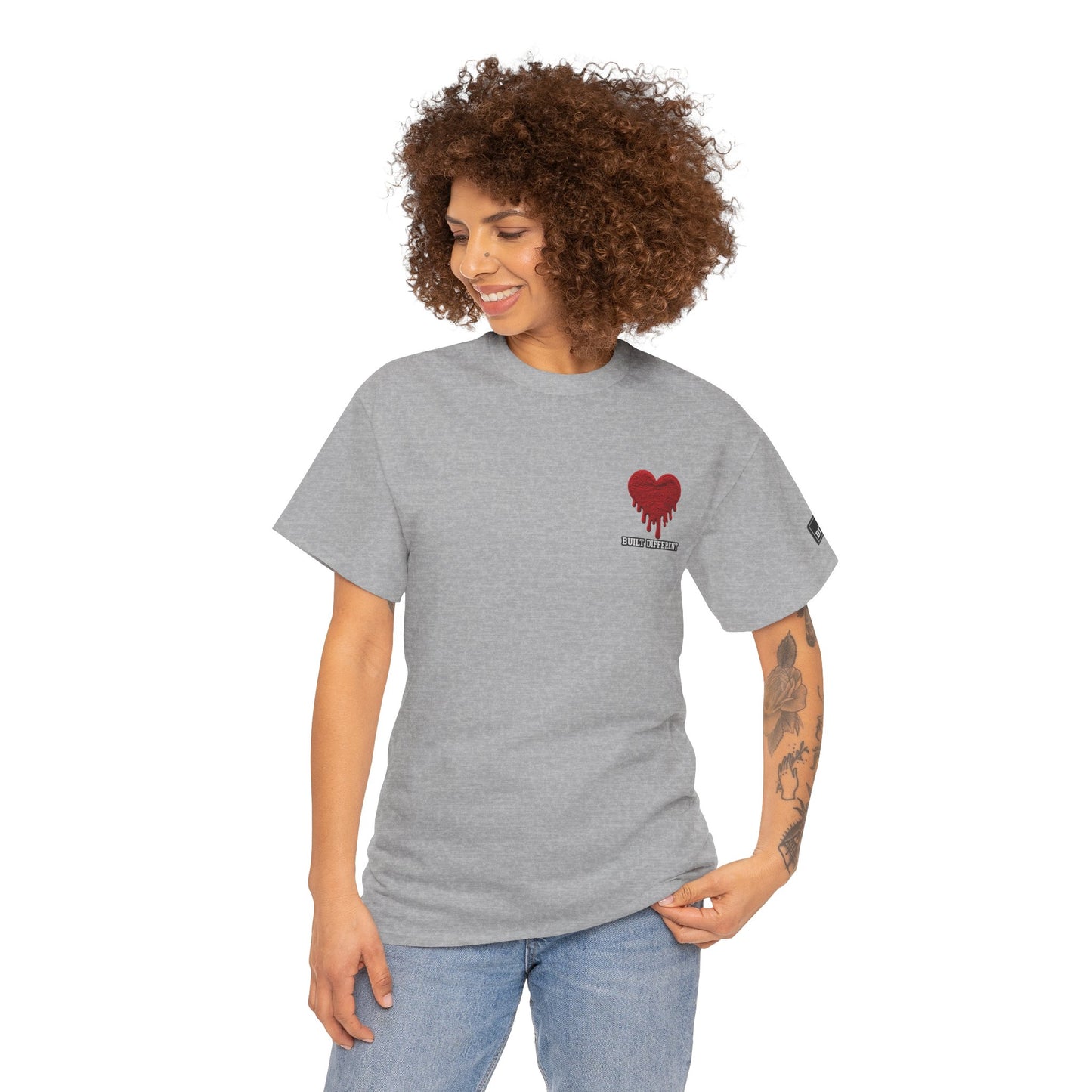 HOLF x Built Different Dripping Heart Tee