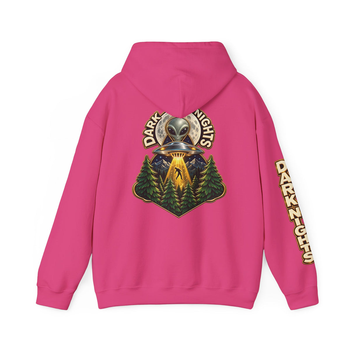 Dark Nights x Retro Abduction Graphic Hoodie