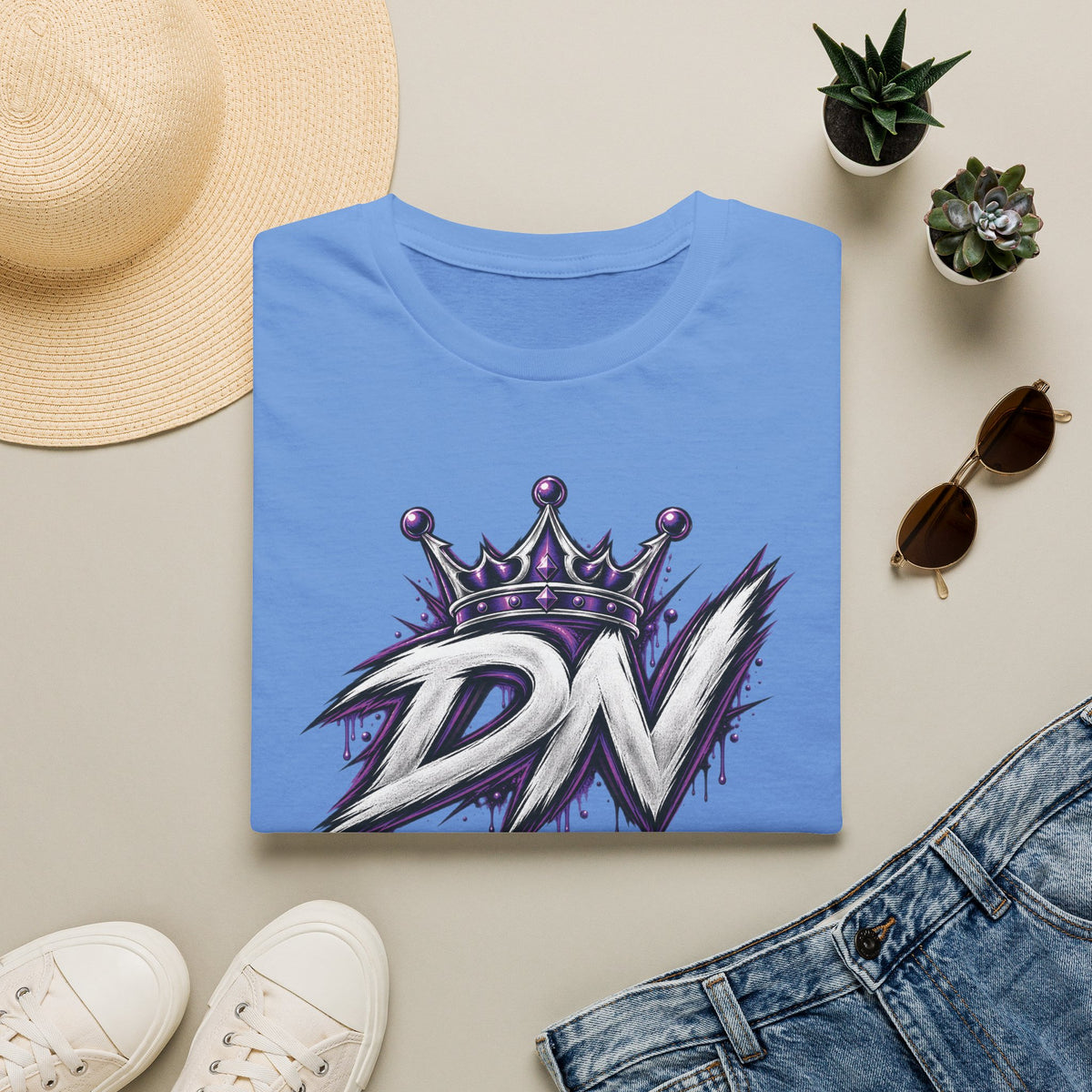 DN Crown x Thorned Heart Graphic T-Shirt