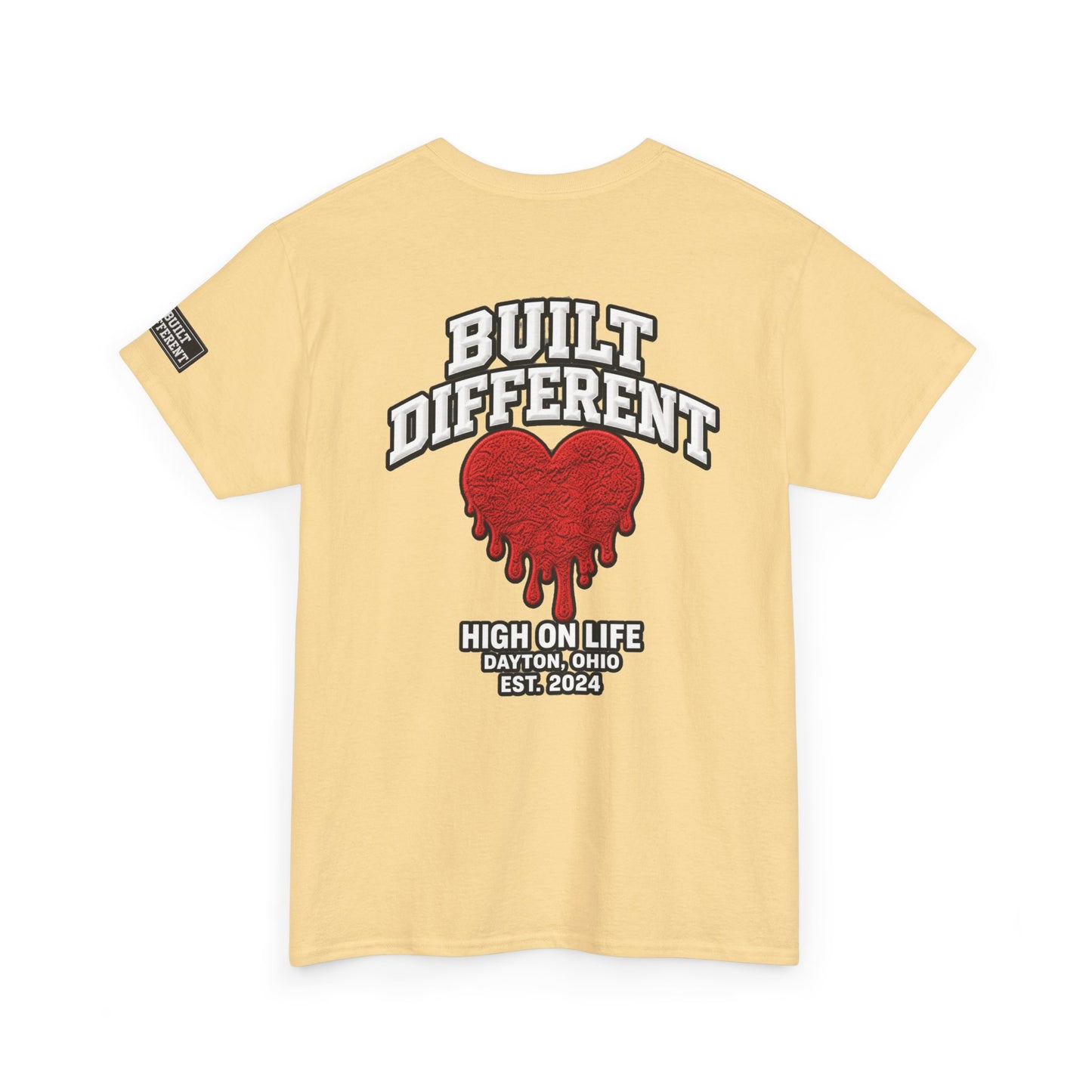HOLF x Built Different Dripping Heart Tee