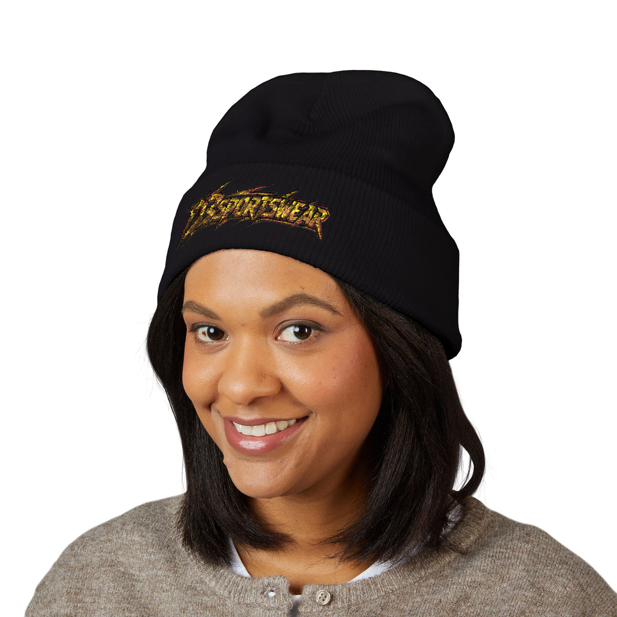 DBSportswear x Embroidered Graphic Cuffed Beanie