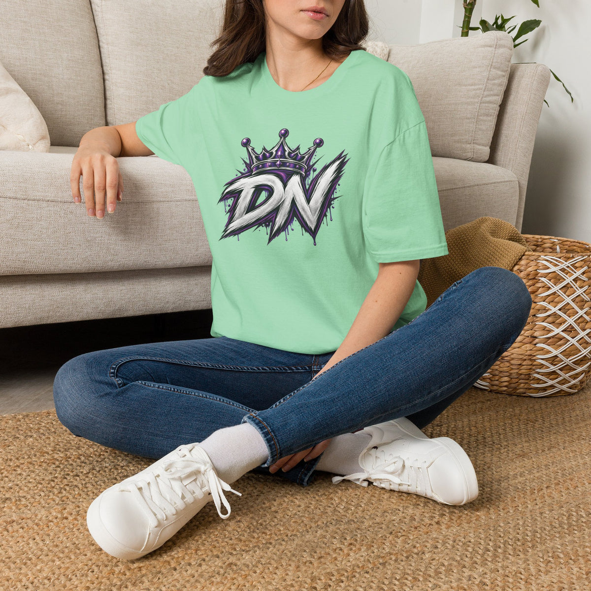 DN Crown x Thorned Heart Graphic T-Shirt