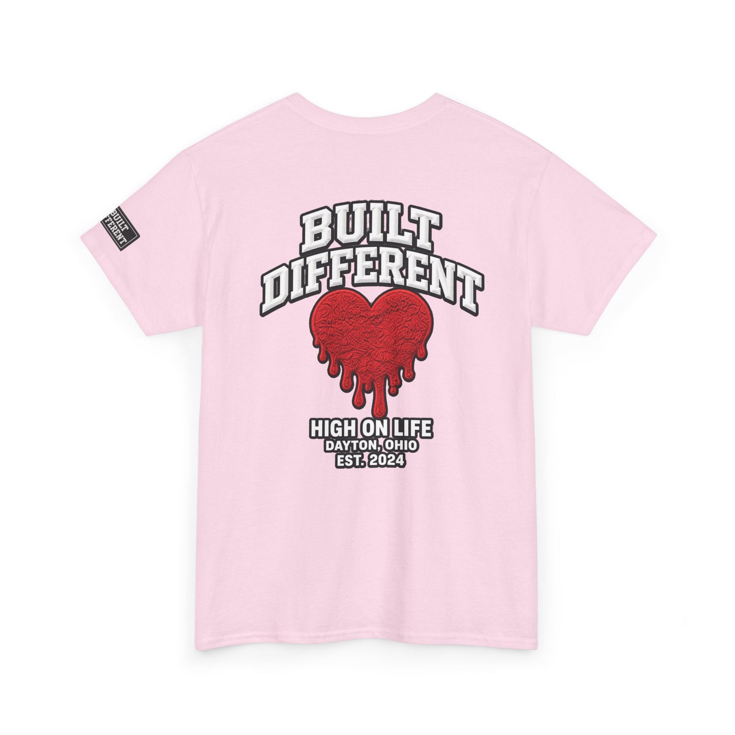 HOLF x Built Different Dripping Heart Tee