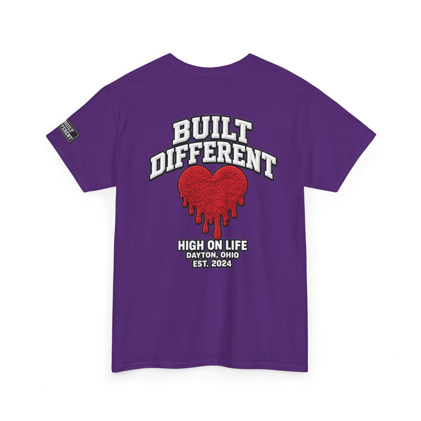 HOLF x Built Different Dripping Heart Tee