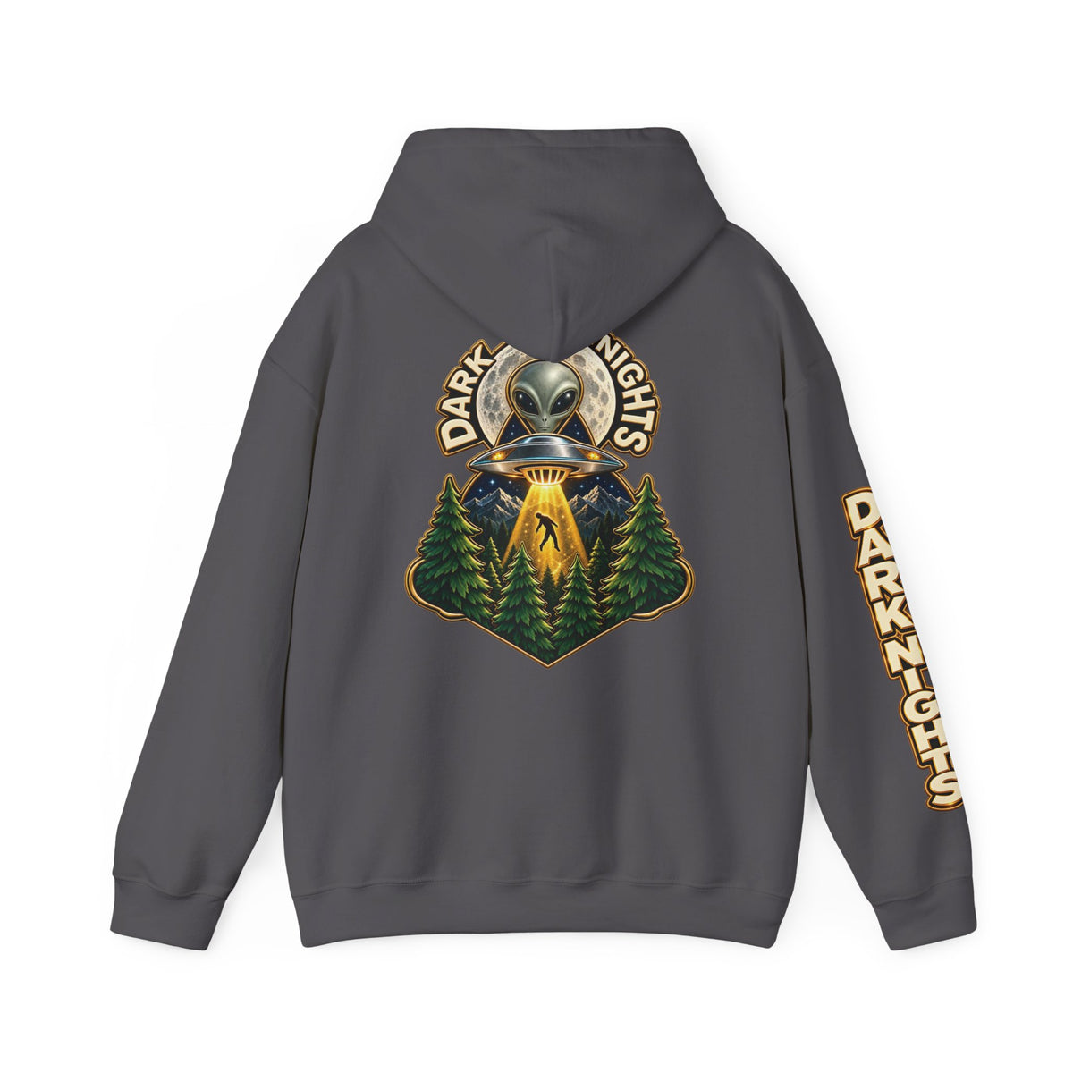 Dark Nights x Retro Abduction Graphic Hoodie