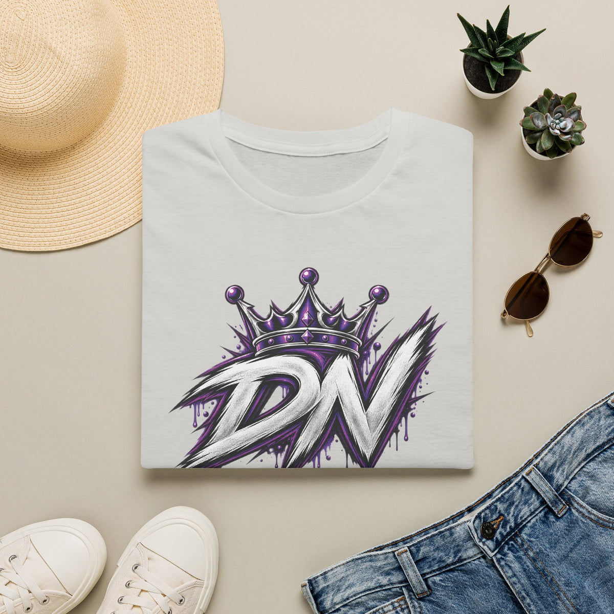DN Crown x Thorned Heart Graphic T-Shirt