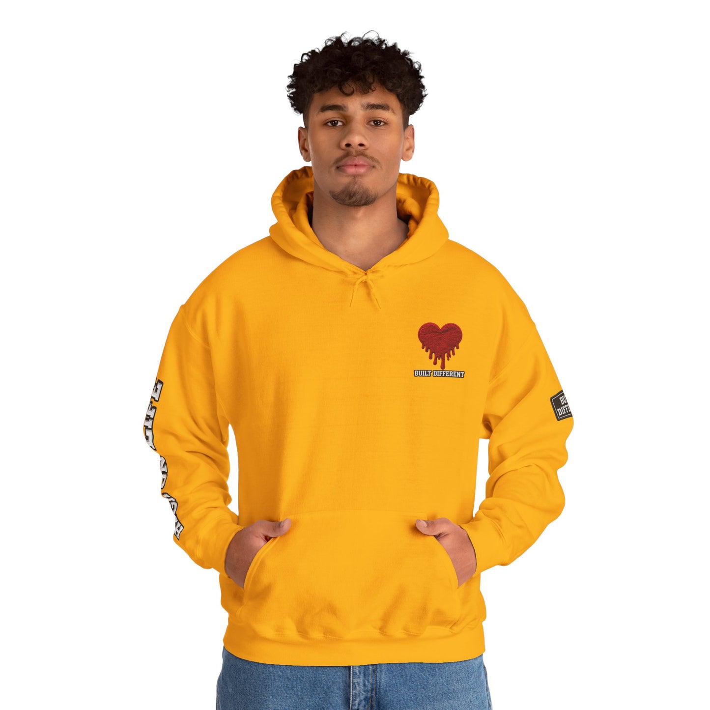 BuiltDifferent x HighOnLife x Dripping Heart Hoodie