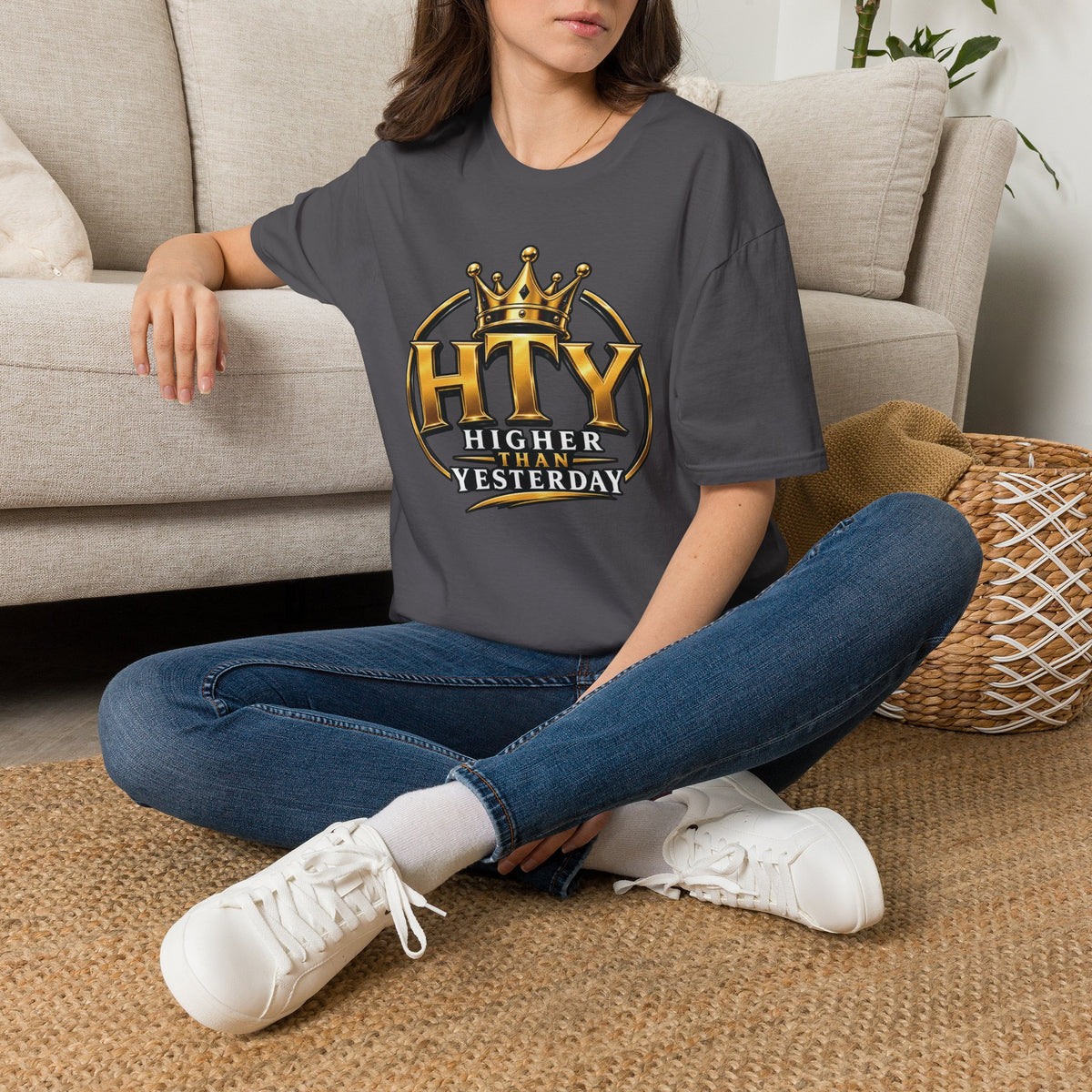 Higher Than Yesterday x HTY Crown Graphic Tee
