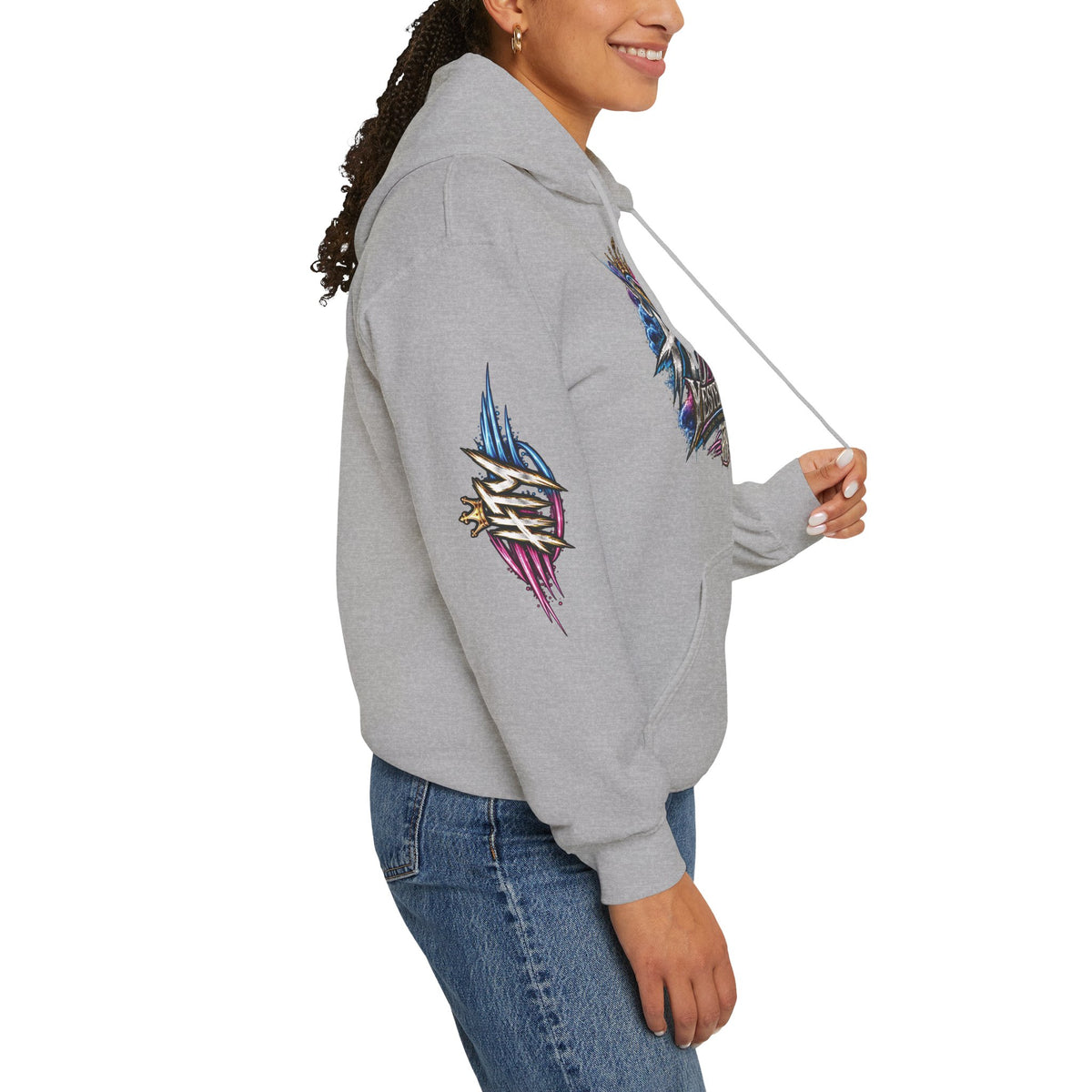 HigherThanYesterday x “Crowned Progress” Pullover Hoodie