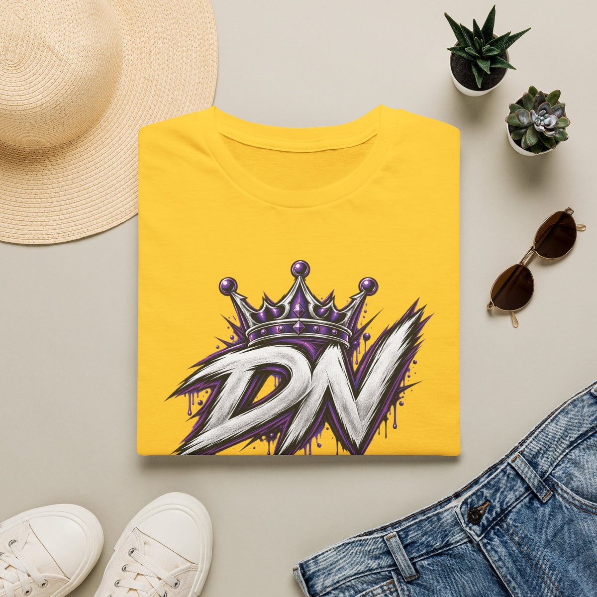 DN Crown x Thorned Heart Graphic T-Shirt