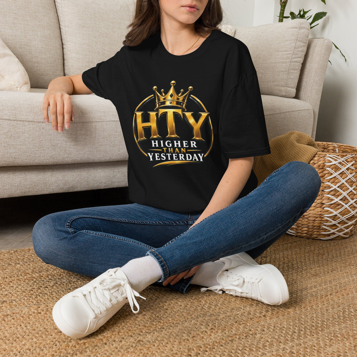 Higher Than Yesterday x HTY Crown Graphic Tee
