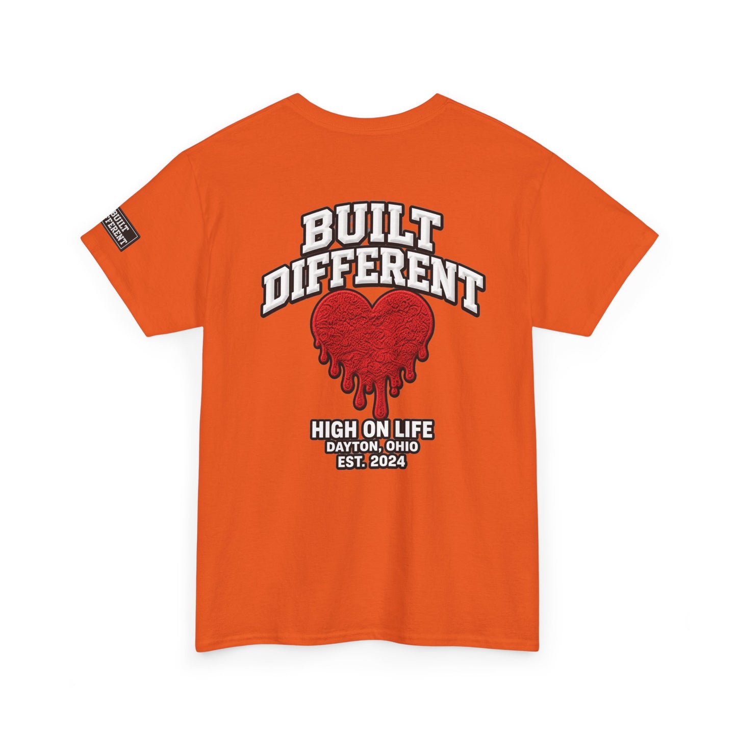 HOLF x Built Different Dripping Heart Tee