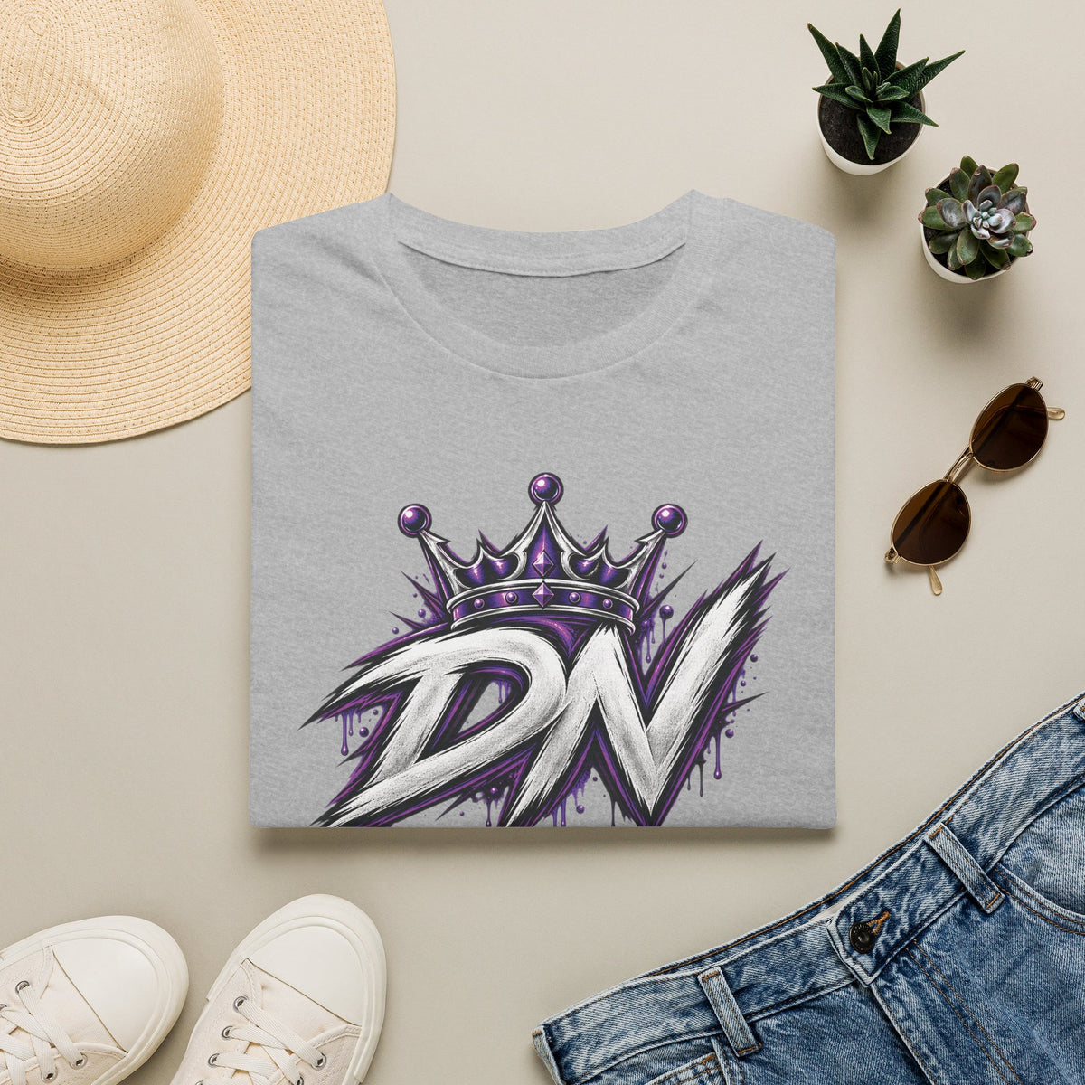 DN Crown x Thorned Heart Graphic T-Shirt