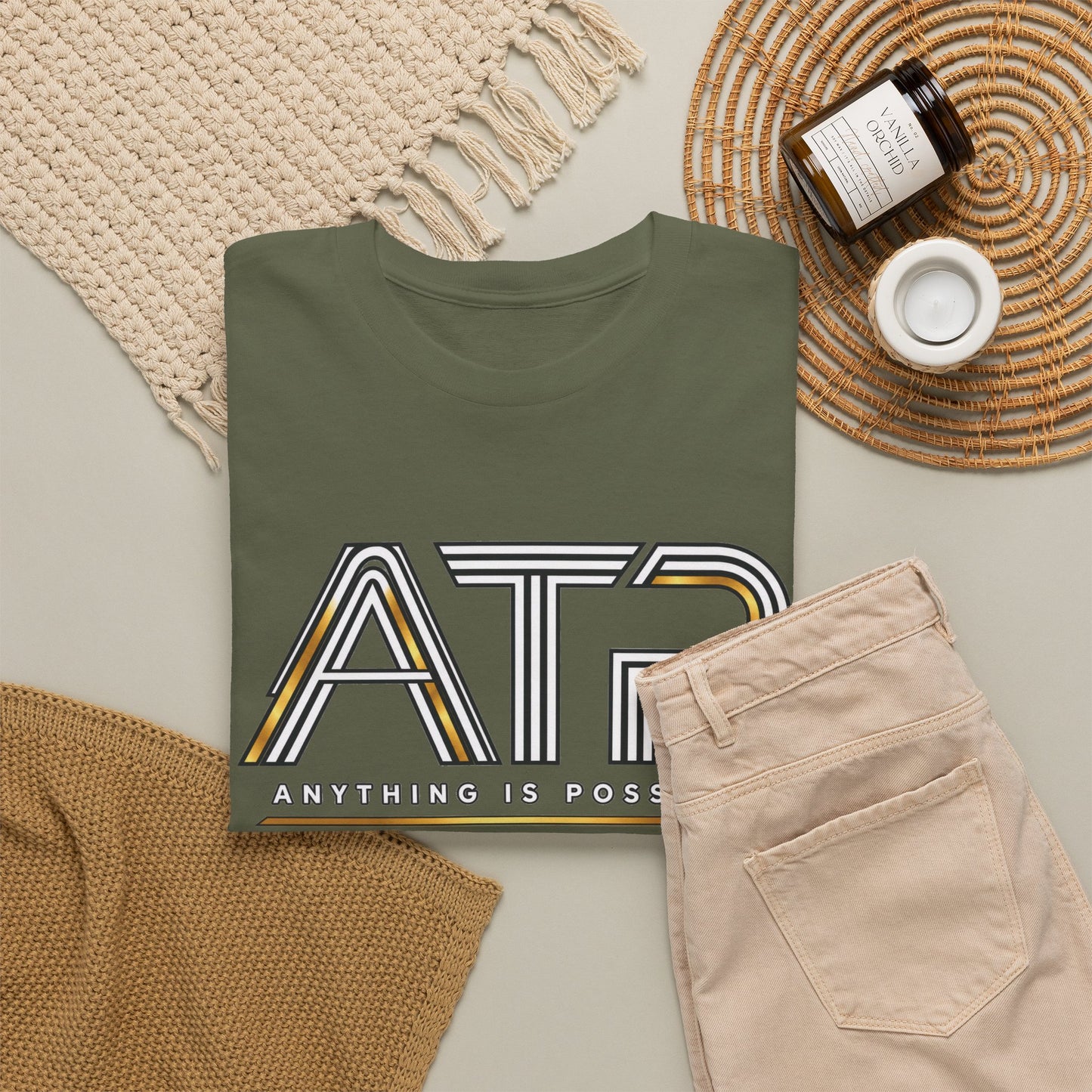 ATP "Anything Is Possible" Retro Logo T‑Shirt
