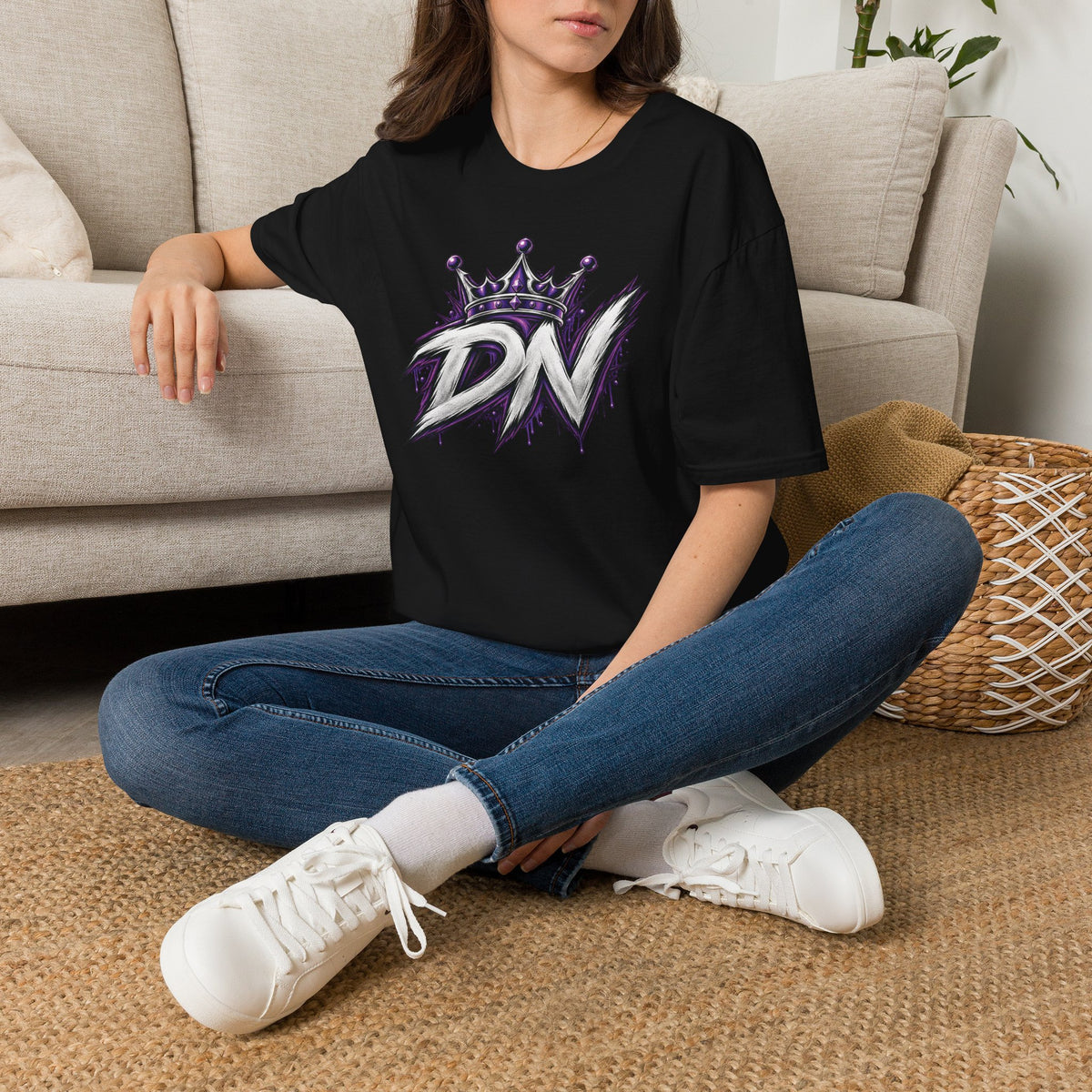 DN Crown x Thorned Heart Graphic T-Shirt