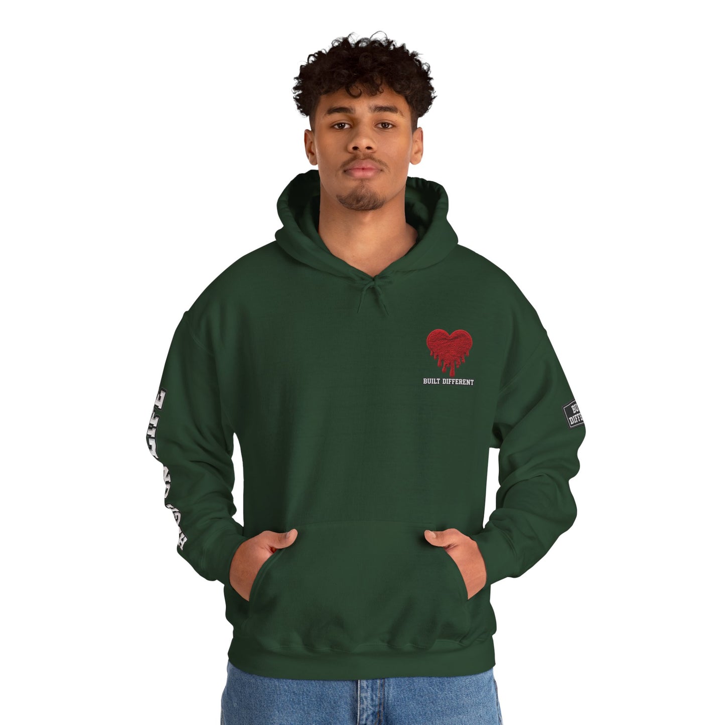 BuiltDifferent x HighOnLife x Dripping Heart Hoodie