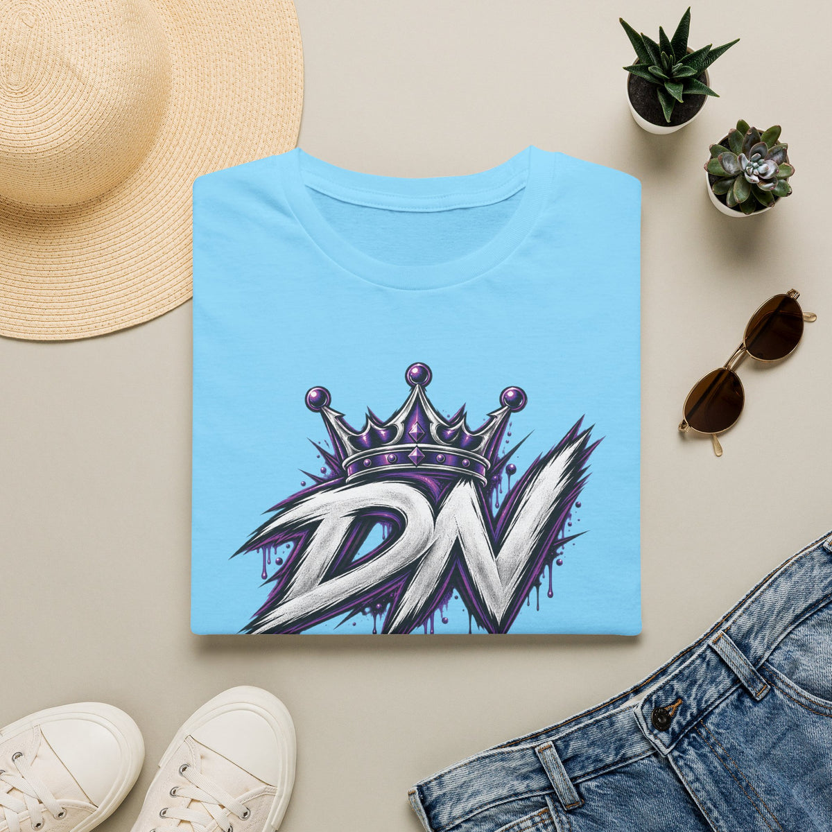 DN Crown x Thorned Heart Graphic T-Shirt