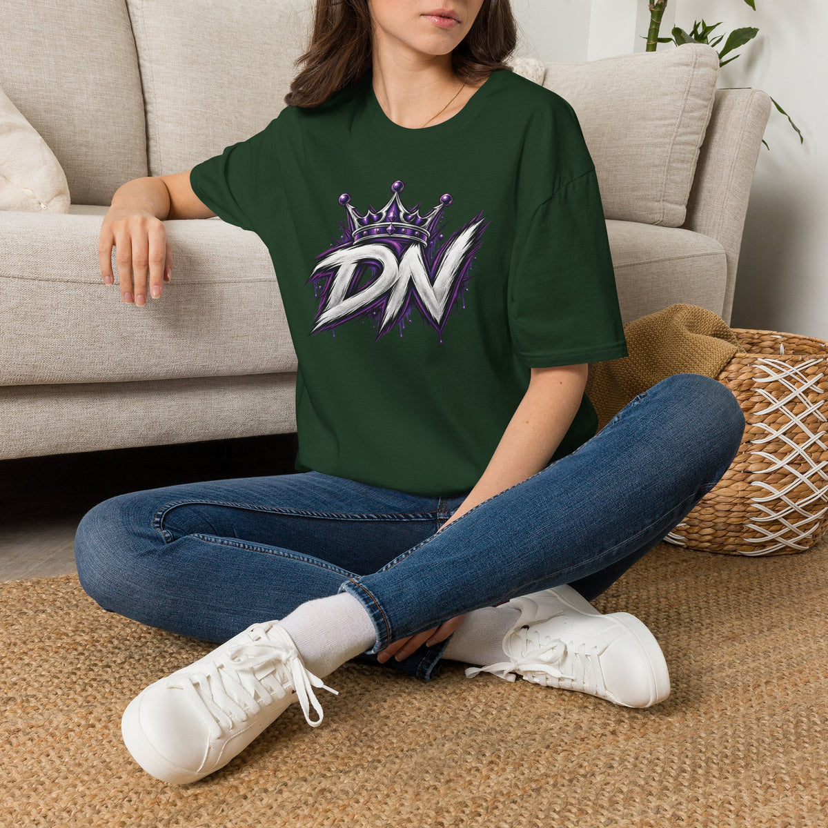 DN Crown x Thorned Heart Graphic T-Shirt
