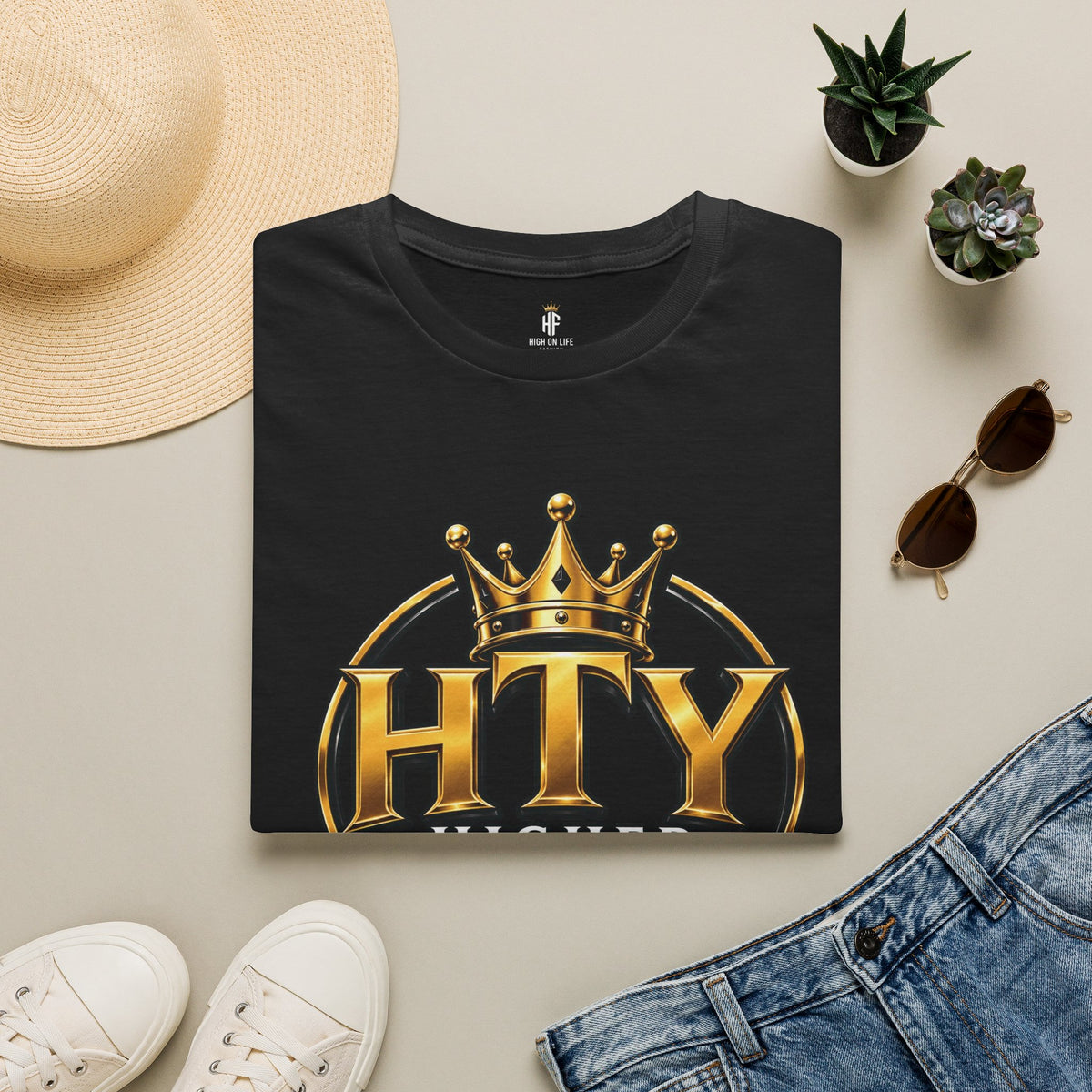 Higher Than Yesterday x HTY Crown Graphic Tee