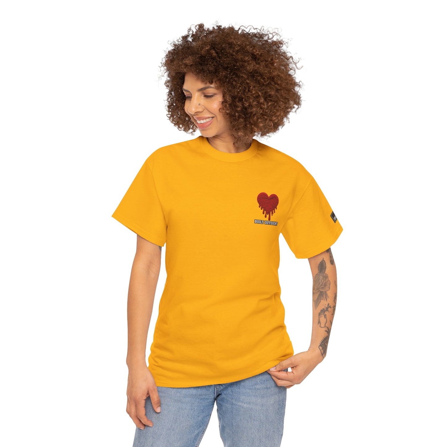 HOLF x Built Different Dripping Heart Tee