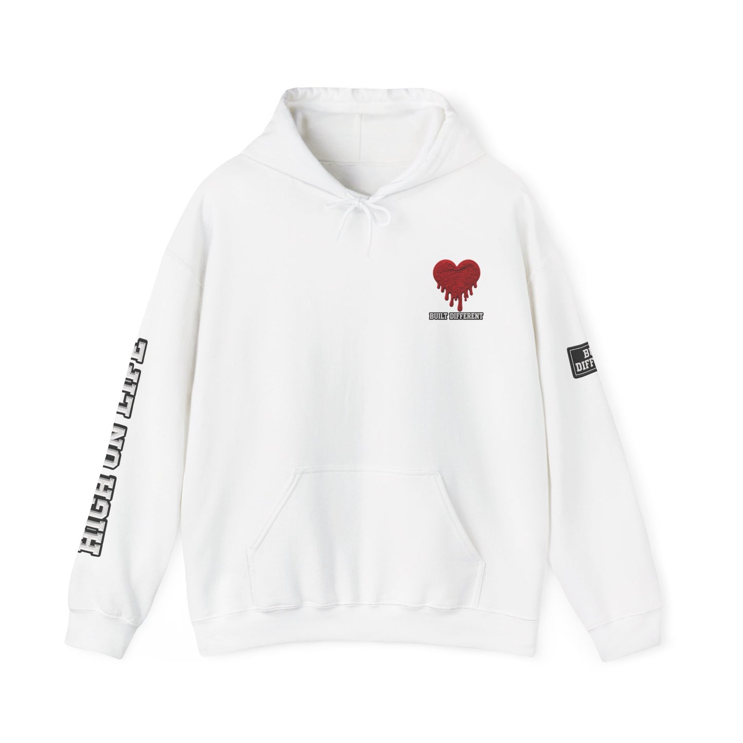 BuiltDifferent x HighOnLife x Dripping Heart Hoodie