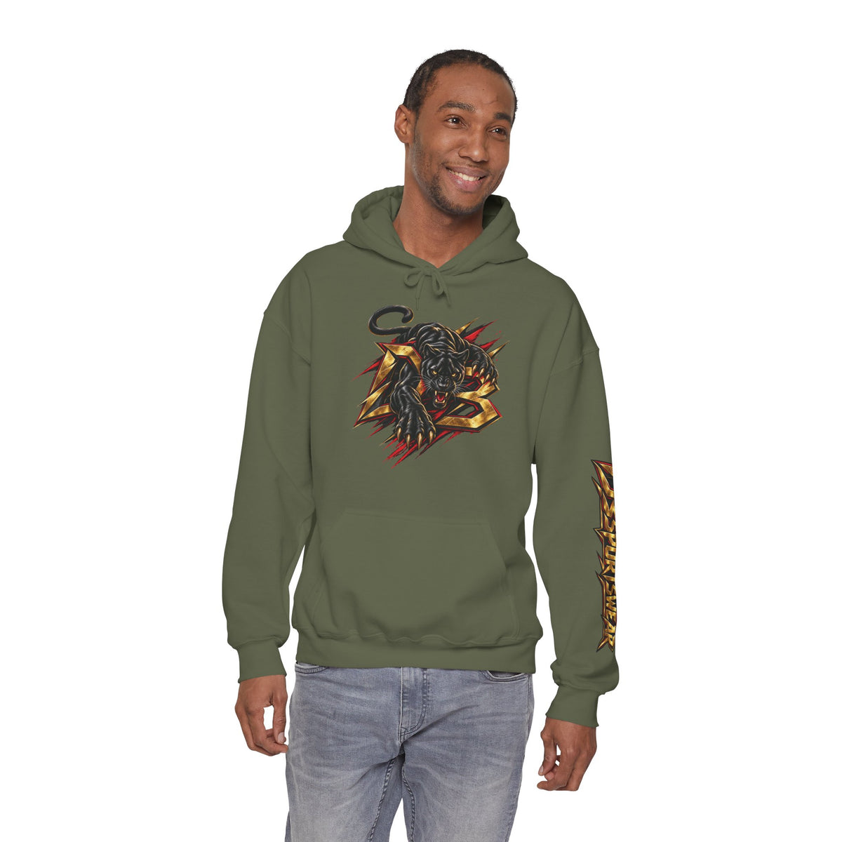 DBSportswear x Vintage Fierce Panther Hoodie