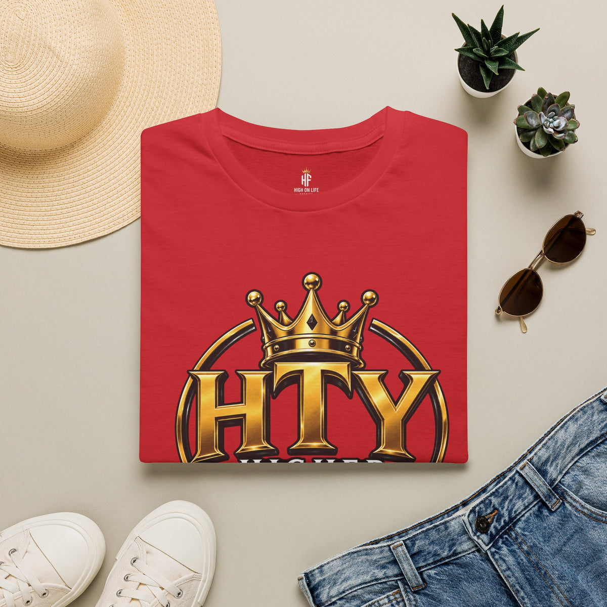 Higher Than Yesterday x HTY Crown Graphic Tee