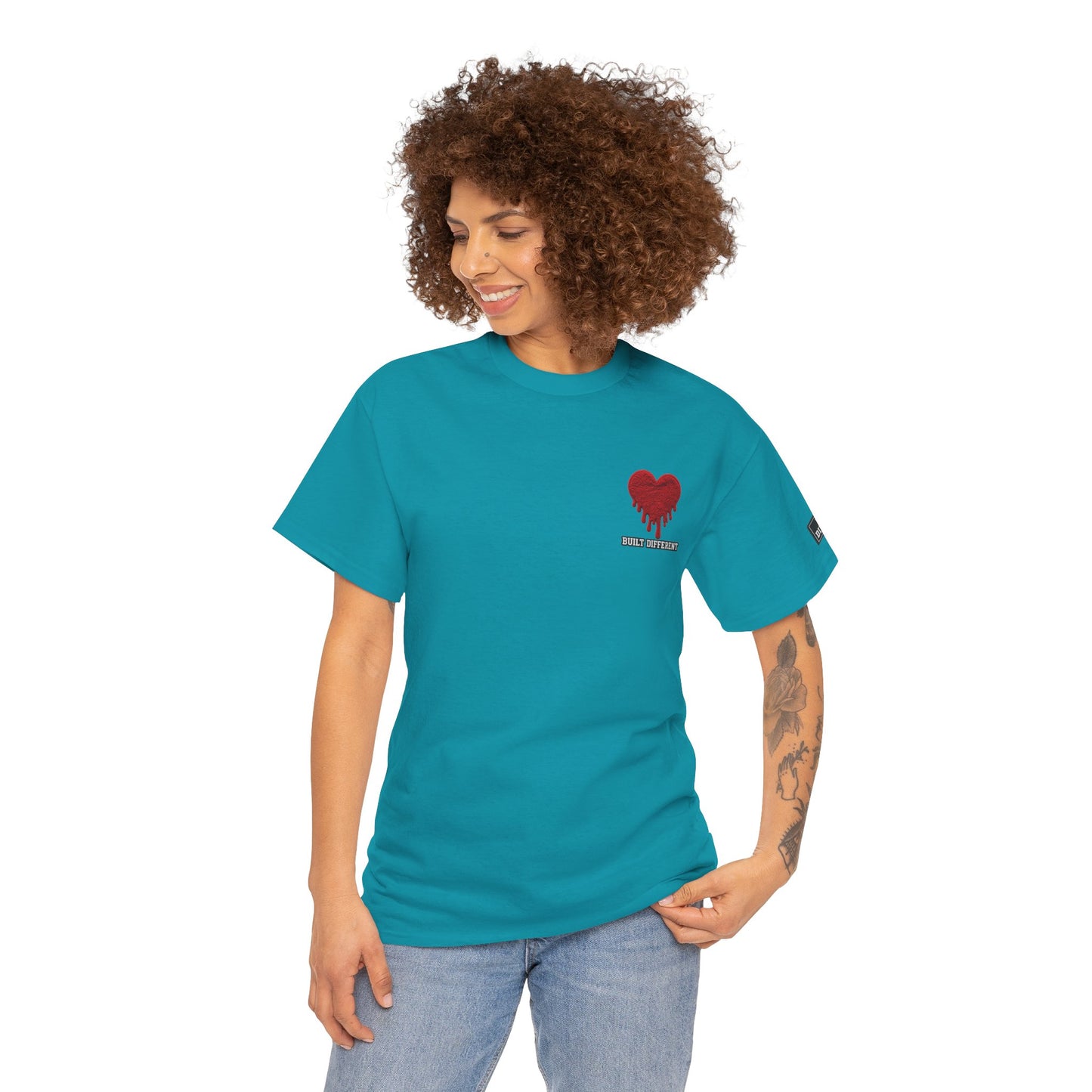 HOLF x Built Different Dripping Heart Tee