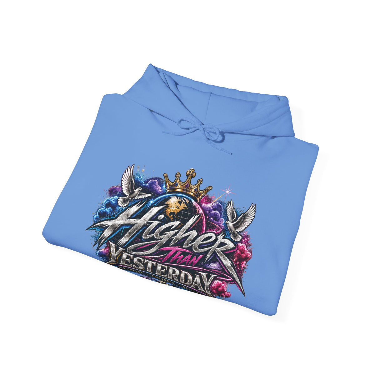 HigherThanYesterday x “Crowned Progress” Pullover Hoodie