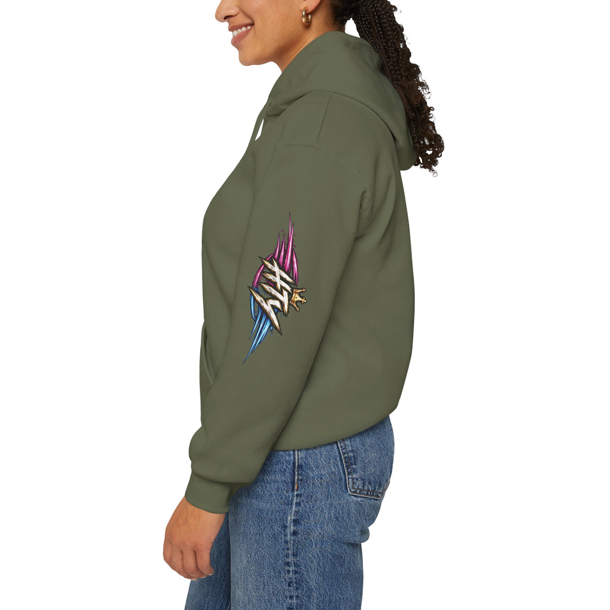 HigherThanYesterday x “Crowned Progress” Pullover Hoodie