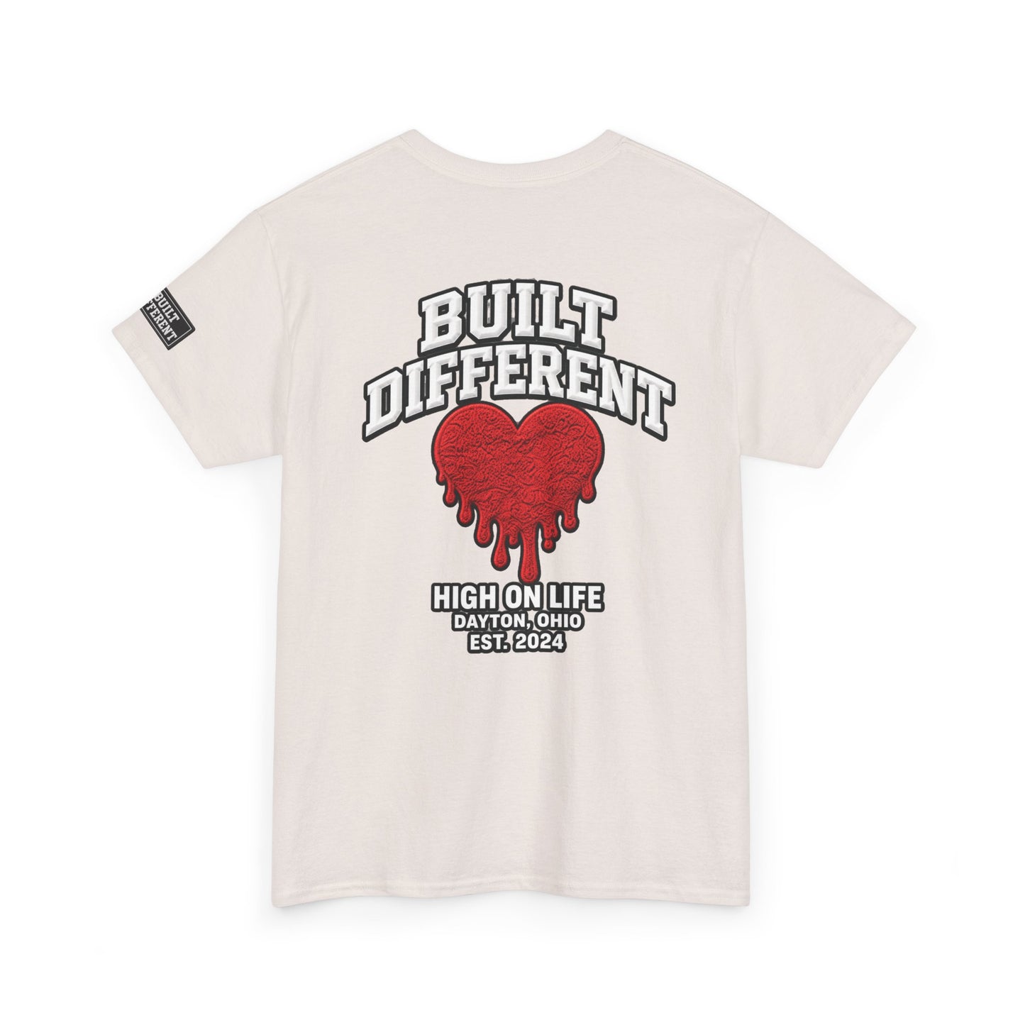 HOLF x Built Different Dripping Heart Tee