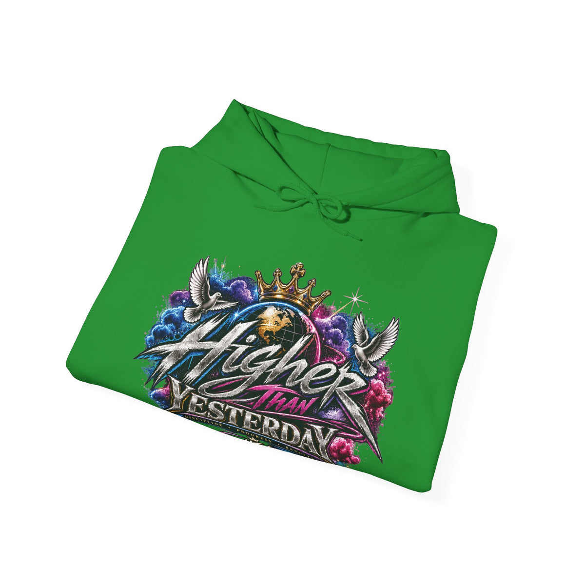 HigherThanYesterday x “Crowned Progress” Pullover Hoodie