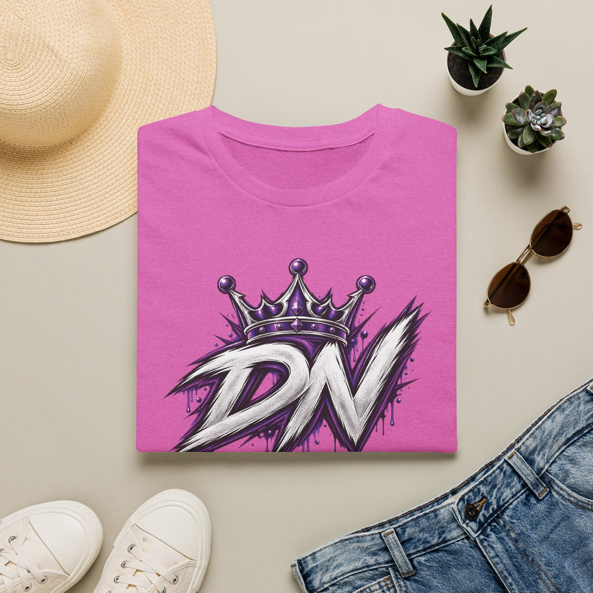 DN Crown x Thorned Heart Graphic T-Shirt
