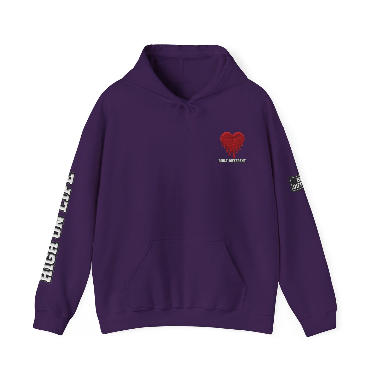 BuiltDifferent x HighOnLife x Dripping Heart Hoodie