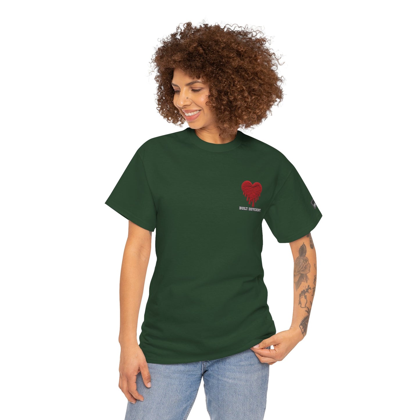 HOLF x Built Different Dripping Heart Tee