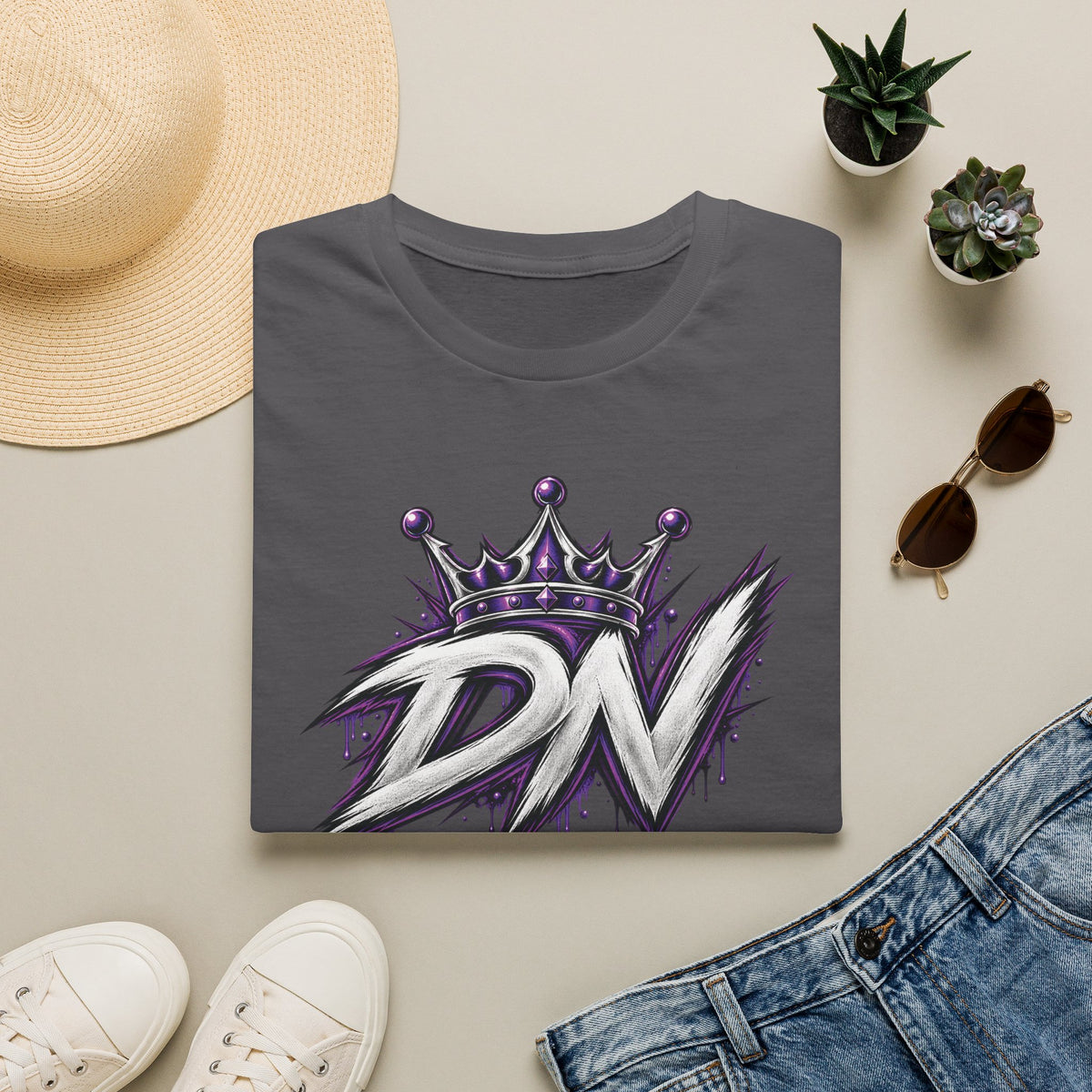 DN Crown x Thorned Heart Graphic T-Shirt