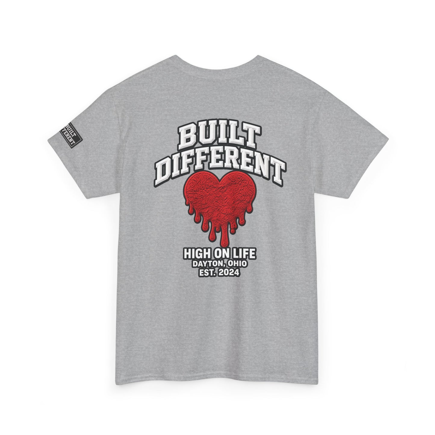 HOLF x Built Different Dripping Heart Tee