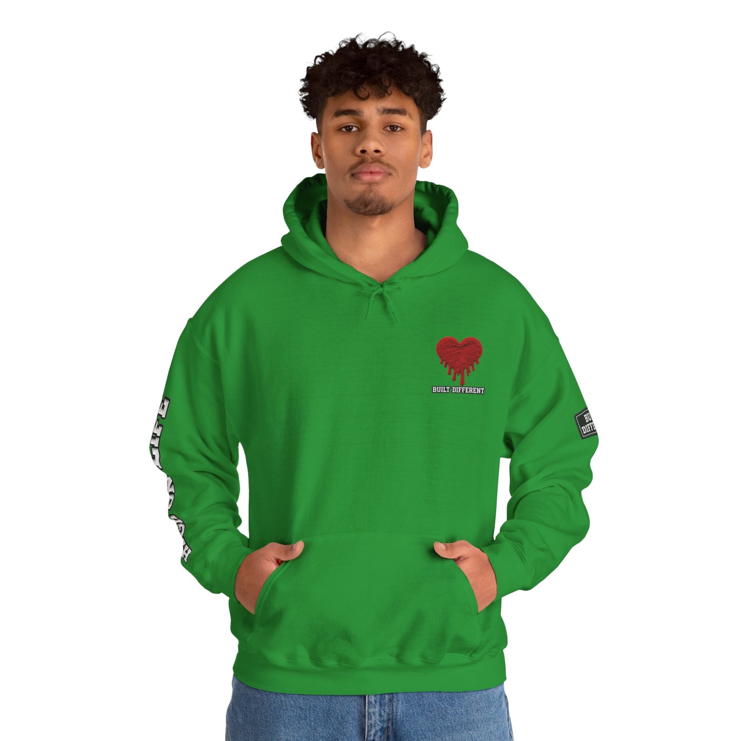 BuiltDifferent x HighOnLife x Dripping Heart Hoodie