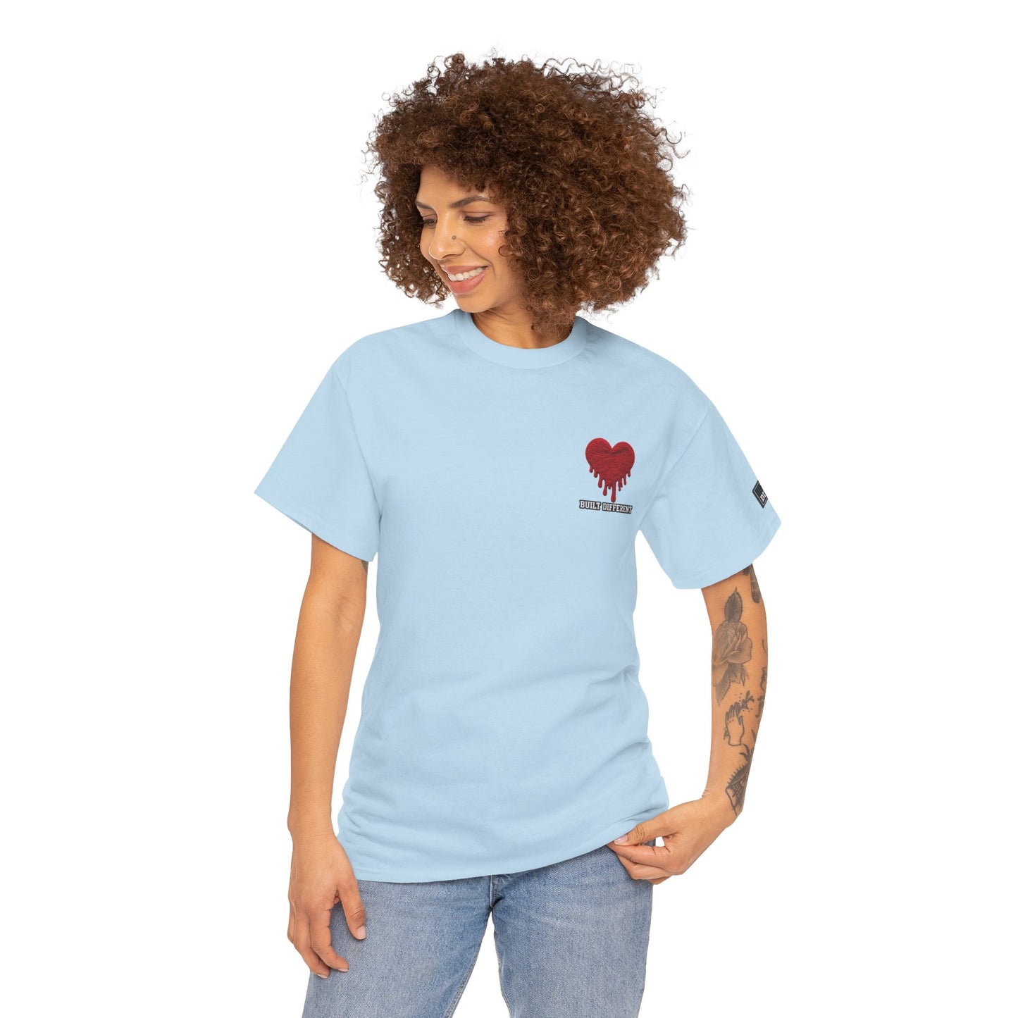 HOLF x Built Different Dripping Heart Tee