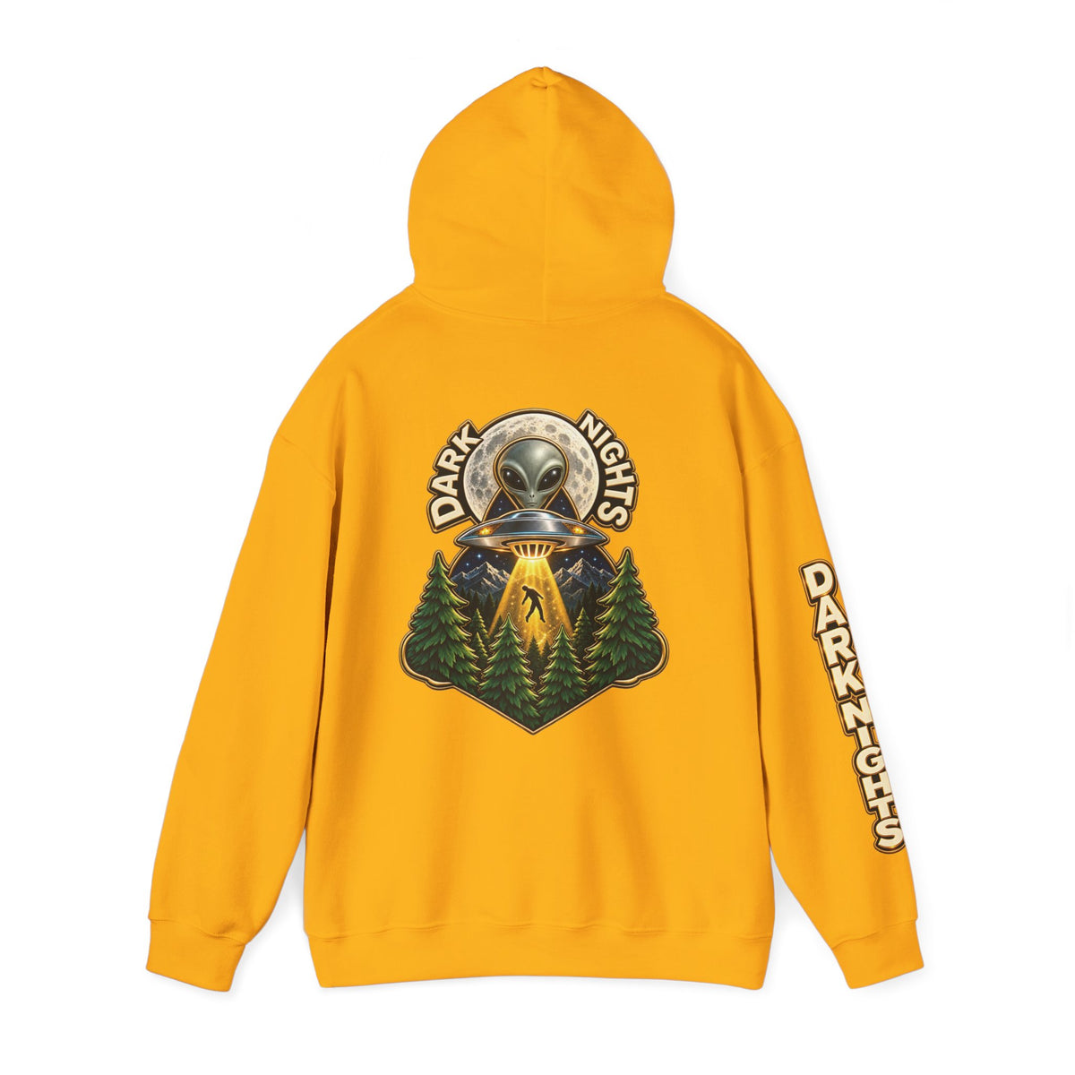 Dark Nights x Retro Abduction Graphic Hoodie