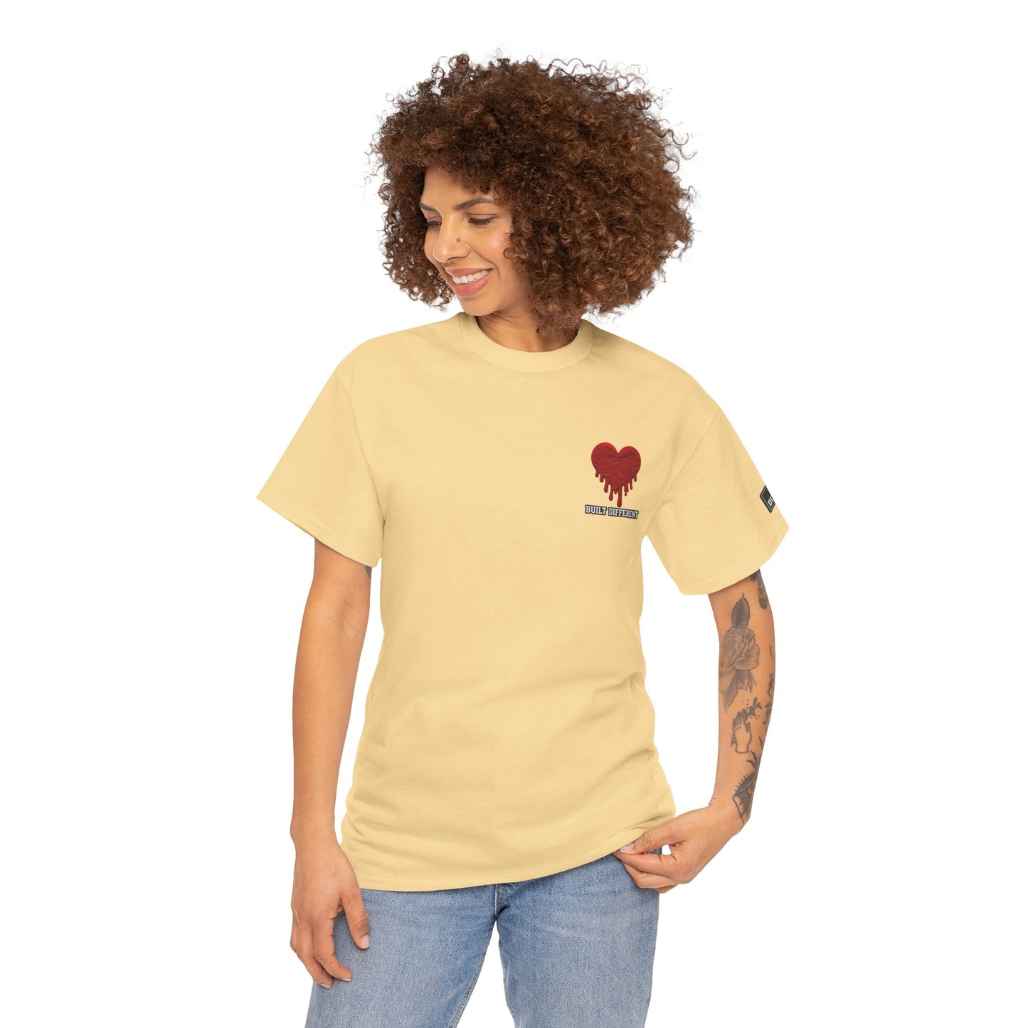 HOLF x Built Different Dripping Heart Tee